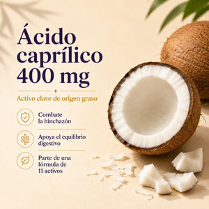 Ácido caprílico 400 mg