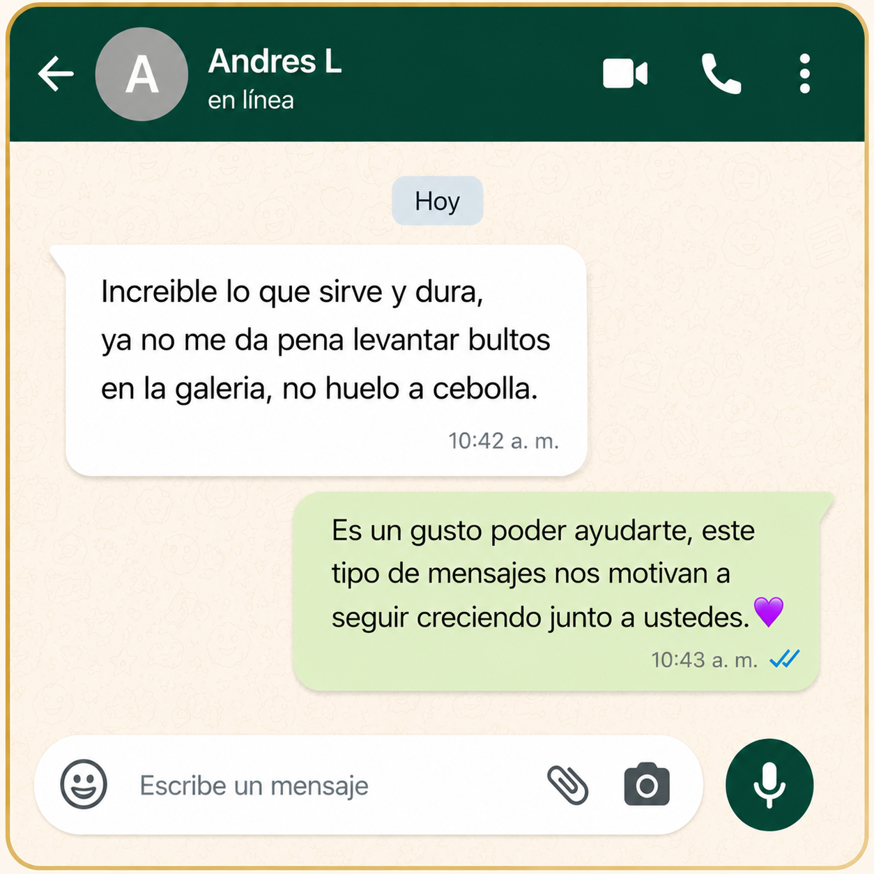 Reseña real de usuario del desodorante de alumbre