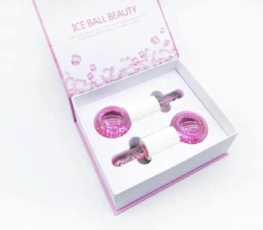 Masajeador Facial Bola x2 Hielo Belleza