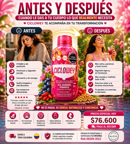 CICLOWEY - BIENESTAR FEMENINO