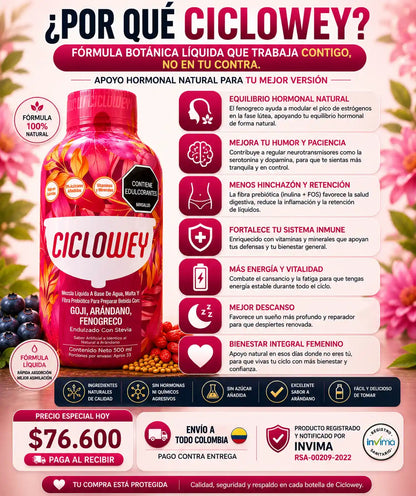 CICLOWEY - BIENESTAR FEMENINO