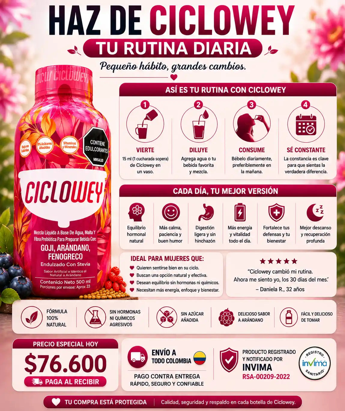 CICLOWEY - BIENESTAR FEMENINO