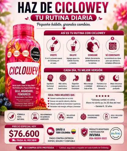 CICLOWEY - BIENESTAR FEMENINO