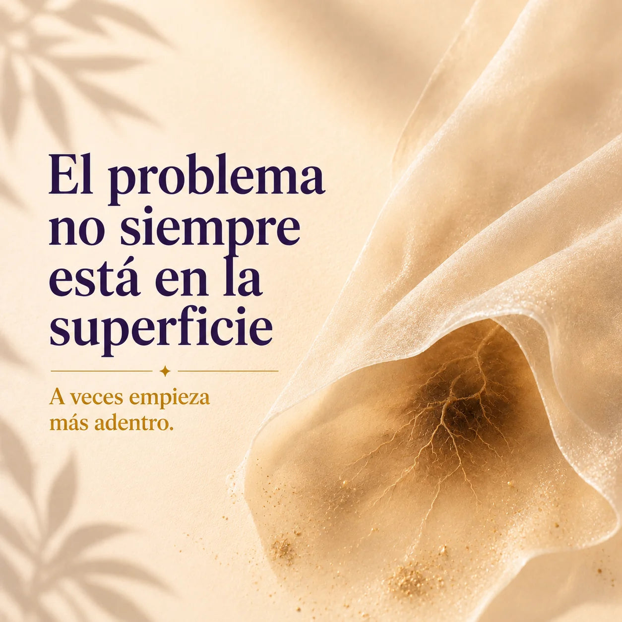 Candida Cleanse · El problema no siempre está en la superficie · villano