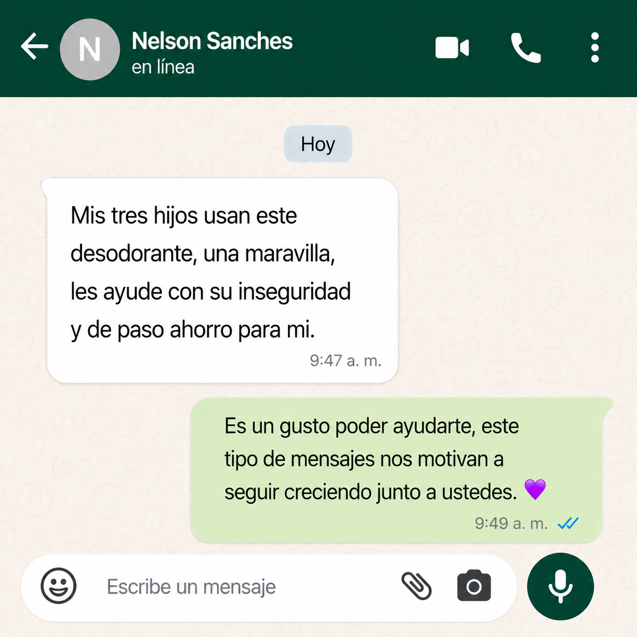 Reseña real de usuario del desodorante de alumbre